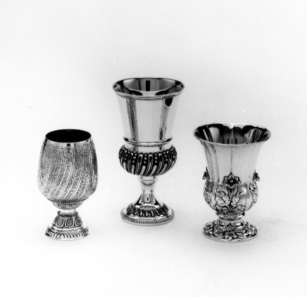 Photograph of Kiddush Cups